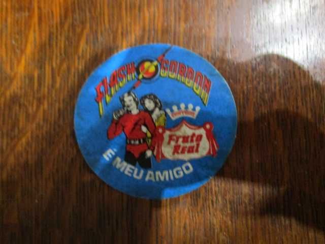 raro autocolante Fruto Real Flash Gordon
