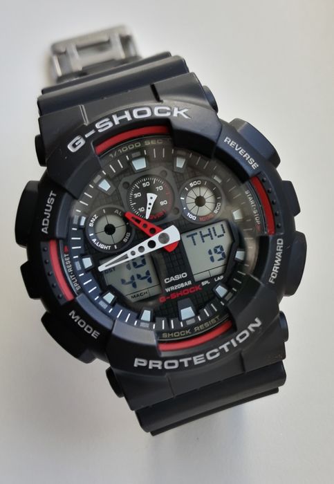 Zegarek męski CASIO G-SHOCK GA-100-1A4ER moduł 5081