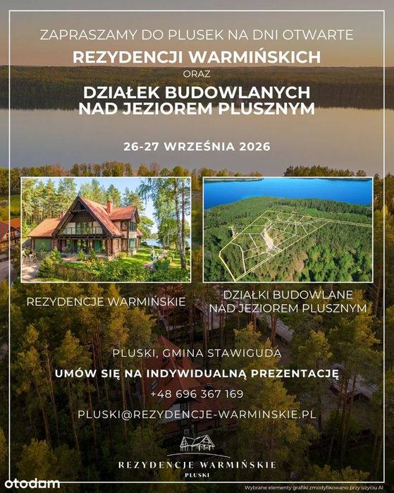 Wykończona willa | Pluski | Prywatna linia brzegowa |