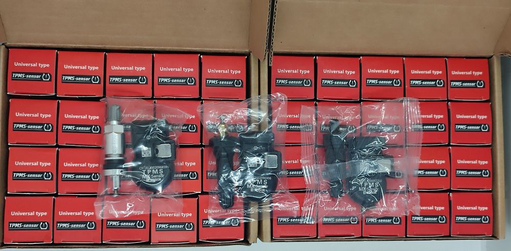 Універсальні датчики тиску в шинах