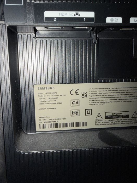 Telewizor Samsung QE55S85DAE 55”