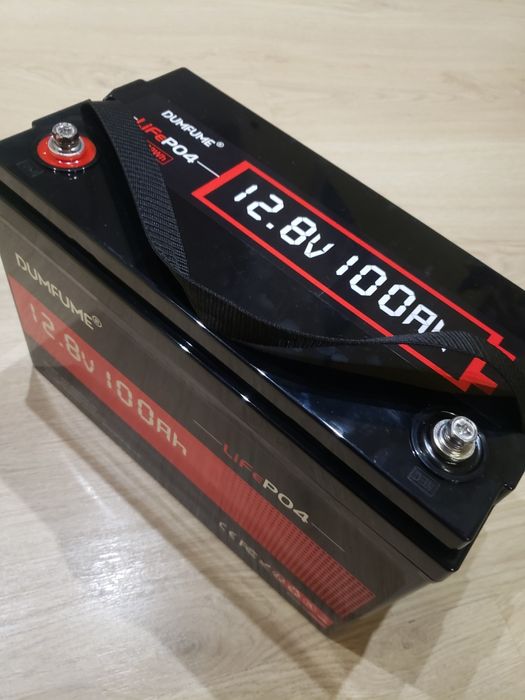 Железо фосфатные DUMFUME LiFePO4 ТОП АКБ 12V 100Ah Bms100A, 12В 100Ач