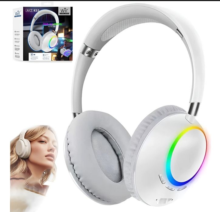 Безпровідні навушники RGB COLORFUL WIRELESS 5.1 Bluetooth