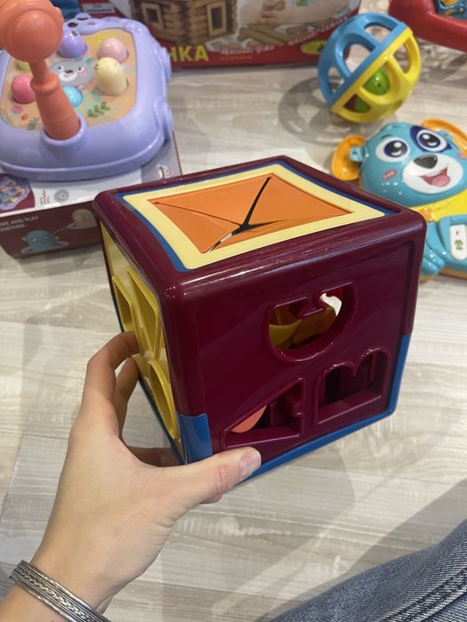 Лот іграшок каталка сортер мяч брязкальце музичне піаніно limo toy