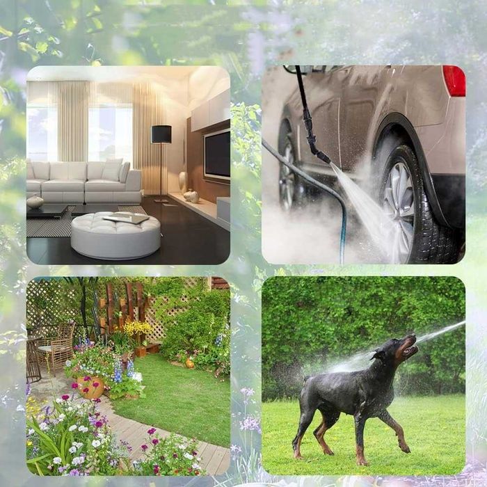 Akumlatorowy opryskiwacz elektryczny z dyszami plus wąż ciśnieniowy