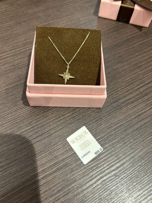 Naszyjnik zloto 375 piekny