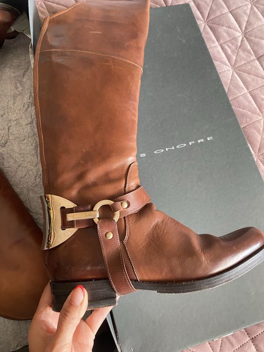 Botas Louis onofre em pele