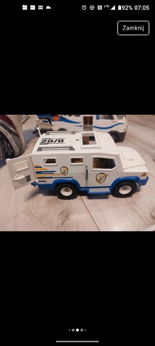 Zestawy Playmobil lekarz policja country Camper