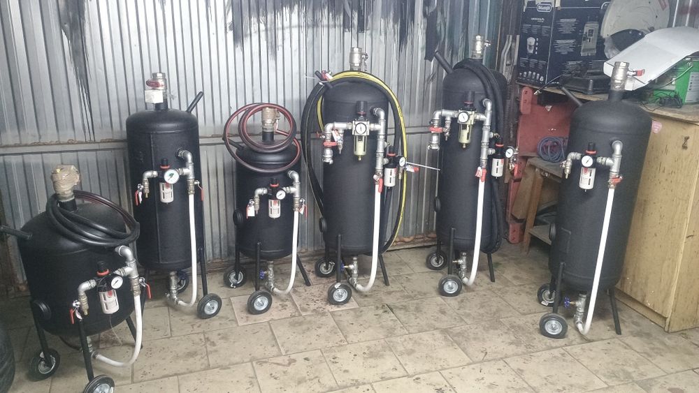 Piaskarka syfonowa solidna wysyłka korund 25kg gratis