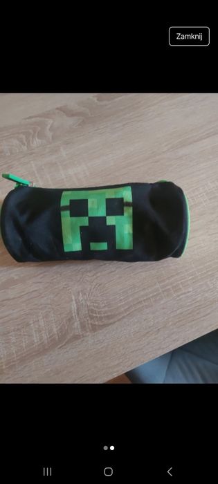 Piórnik tuba Minecraft