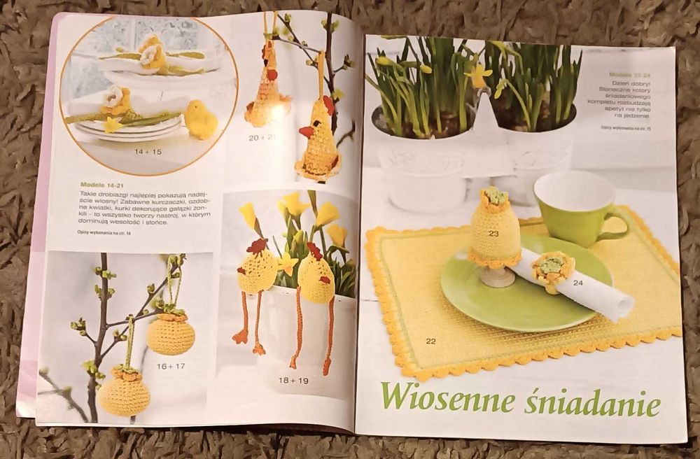 Szydełkowy wystrój - Sabrina robótki extra nr 2/2011