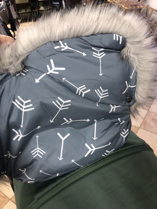 Nowy zestaw spiworek plus mufka