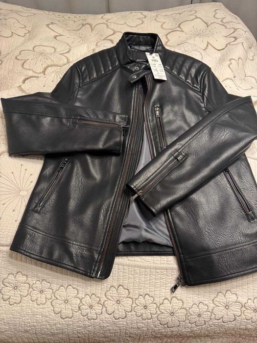 Reserved Kurtka typu biker męska M