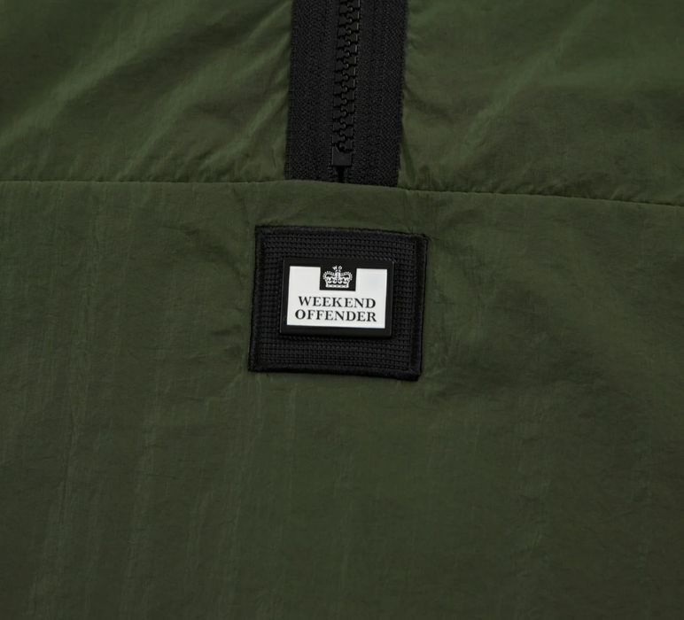 Куртка анорак Weekend Offender Perez Over-Top Green Clay: 1 850