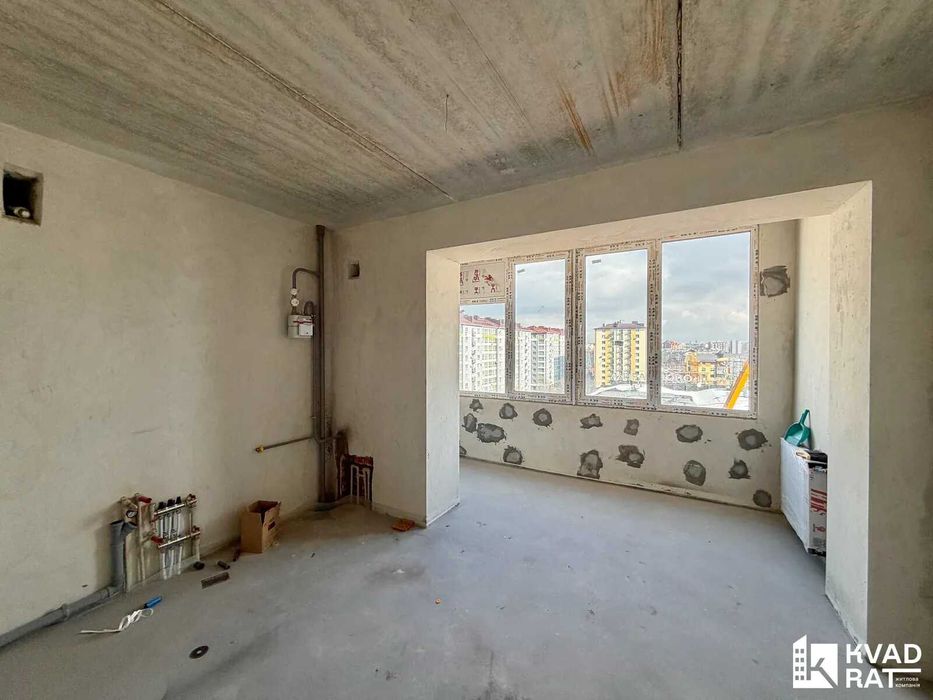 Готова 1-кім квартира з чорновими роботами! 7 поверх