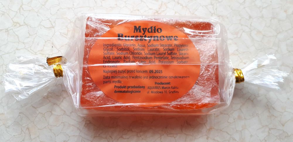 Mydełko bursztynowe + mydło Oriflame, nowe