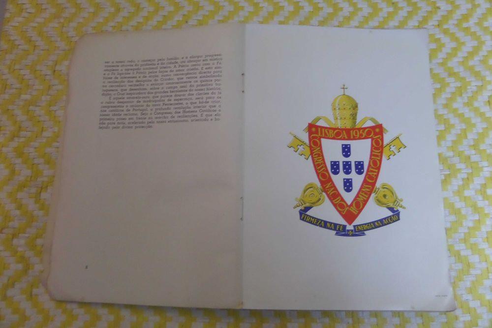 Actos de 1ª Congresso Nacional dos Homens Católicos