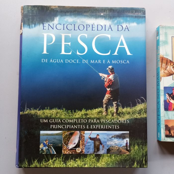 Vendo livro 3 livros de pesca