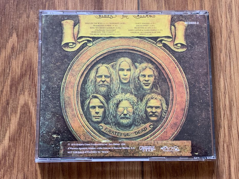 Grateful Dead - Blues for Allah - cd