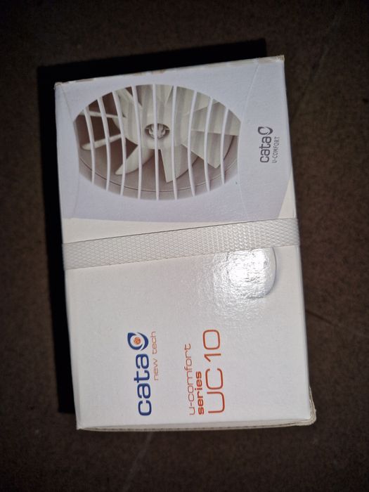 Extrator ar wc CATA UC-10 STD 110 m³/h branco