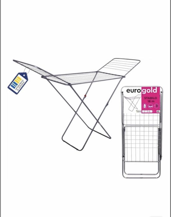 Сушарка для білизни Eurogold Stabilo, 18м робоча поверхня
