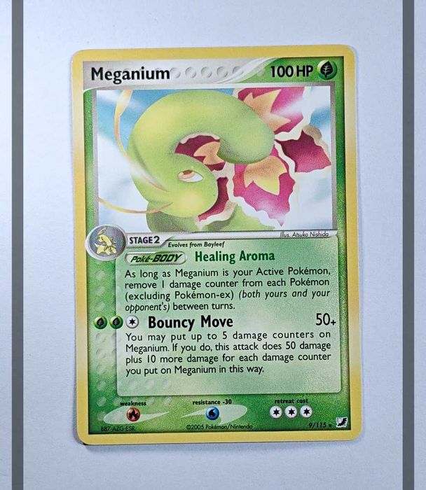 Meganium 9/115 UF Pokemon ENG-NM