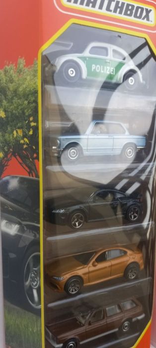 Matchbox pack 5 miniaturas