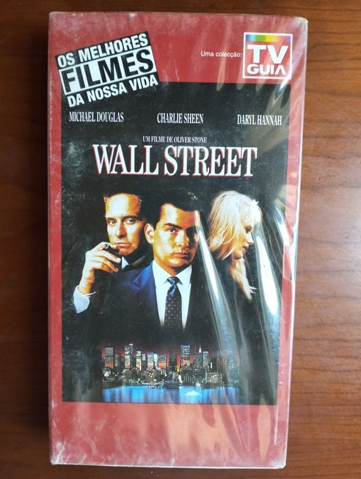 Antiga VHS "Wall Street" (selada)