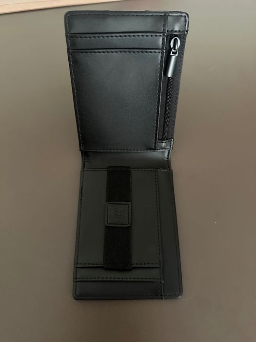 Ultracienki skórzany portfel smart Wallet nowy JAMES HAWK