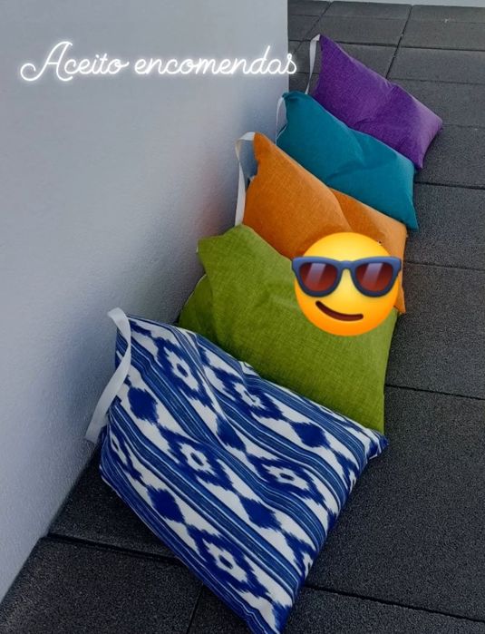Almofadas de praia 58×68