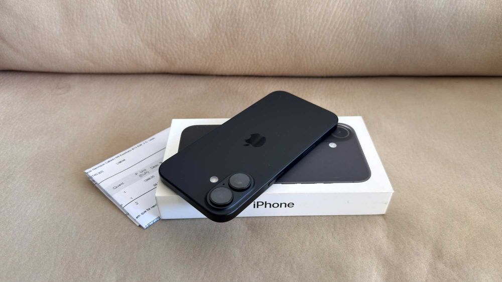 Vendo troco iPhone 16 128Gb Preto C/Fatura e Garantia Apple