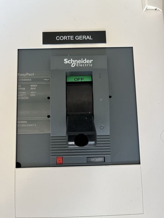 Vendo quadro corte 400A