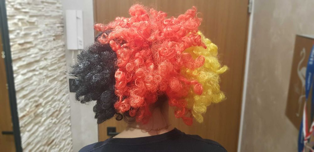 Kolorowa Peruka Klowna