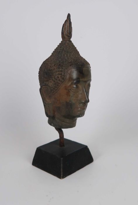 Cabeça de Buda em Metal (Ref 3)