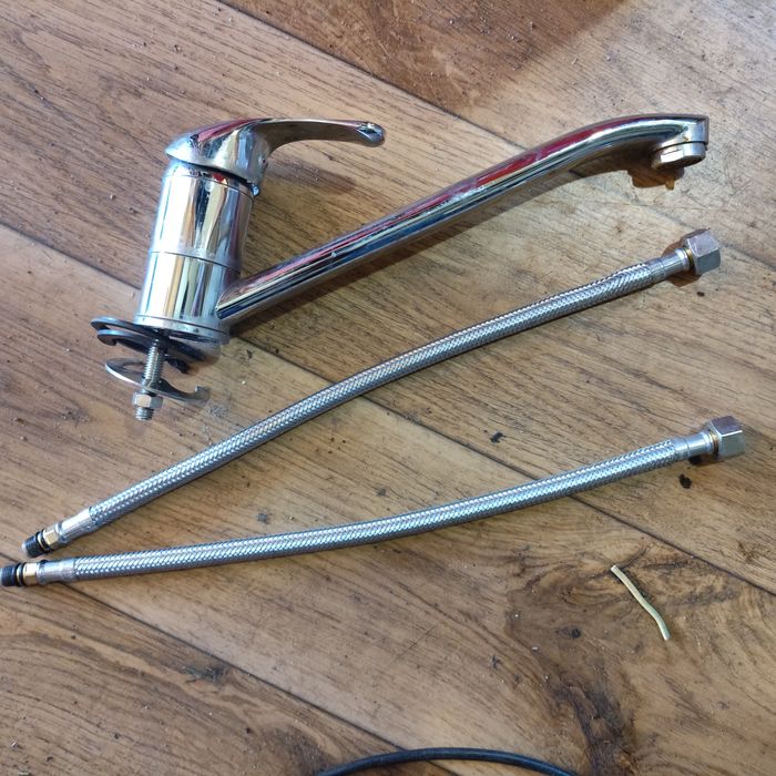 Bateria zlewozmywak, umywalka