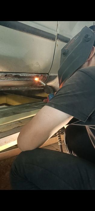 Сварка авто . Рихтовка на стапеле. Покраска.