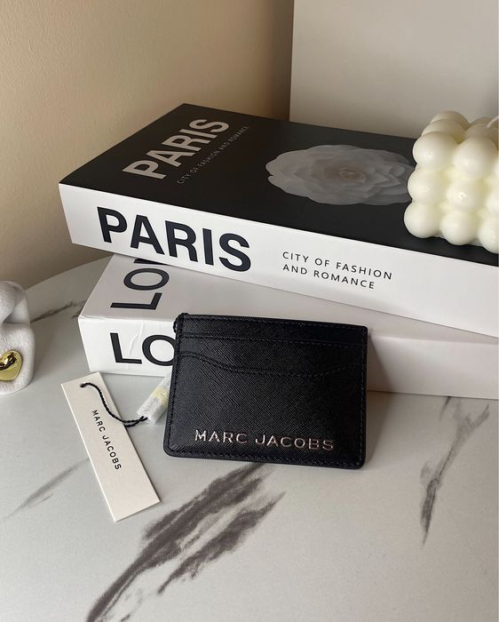 Жіночий кардхолдер Marc Jacobs чорного кольору