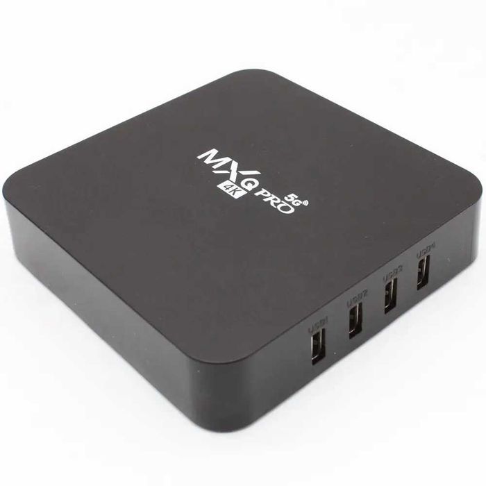 Смарт ТВ приставка MXQ 4K Pro 4GB/64GB, Android 12,