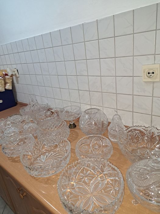 Kryształy 29 szt komplet