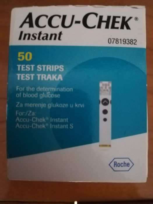 Тест смужки accu chek instant