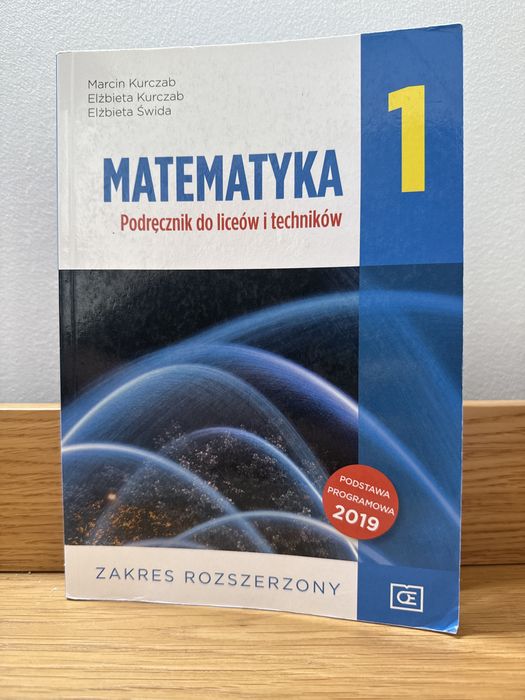 Matematyka 1 Pazdro. Zakres rozszerzony. Podręcznik