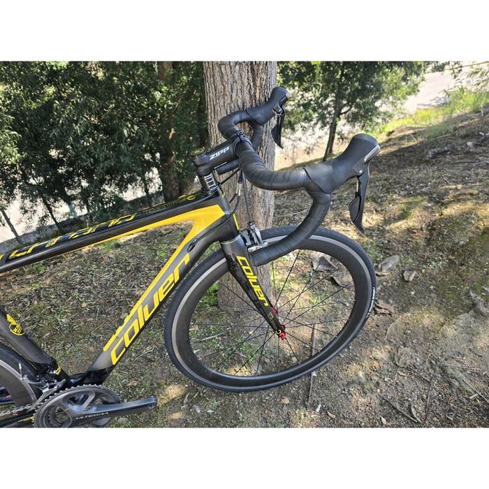 Bicicleta carbono ultegra e rodas carbono m