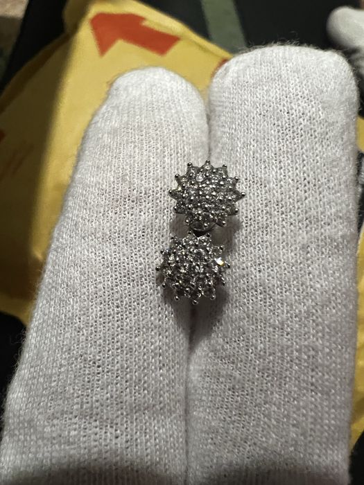 Серьги с бриллиантами