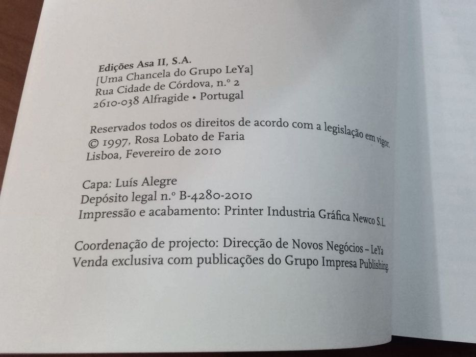 Os Três Casamentos de Camilla S. - Rosa Lobato de Faria