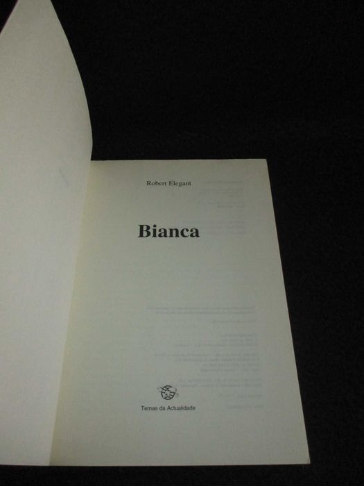 Livro Bianca Robert Elegant Romance Histórico