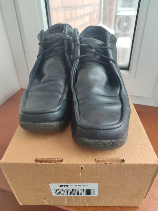 Чоловічі черевики ЕССО з натуральної шкіри