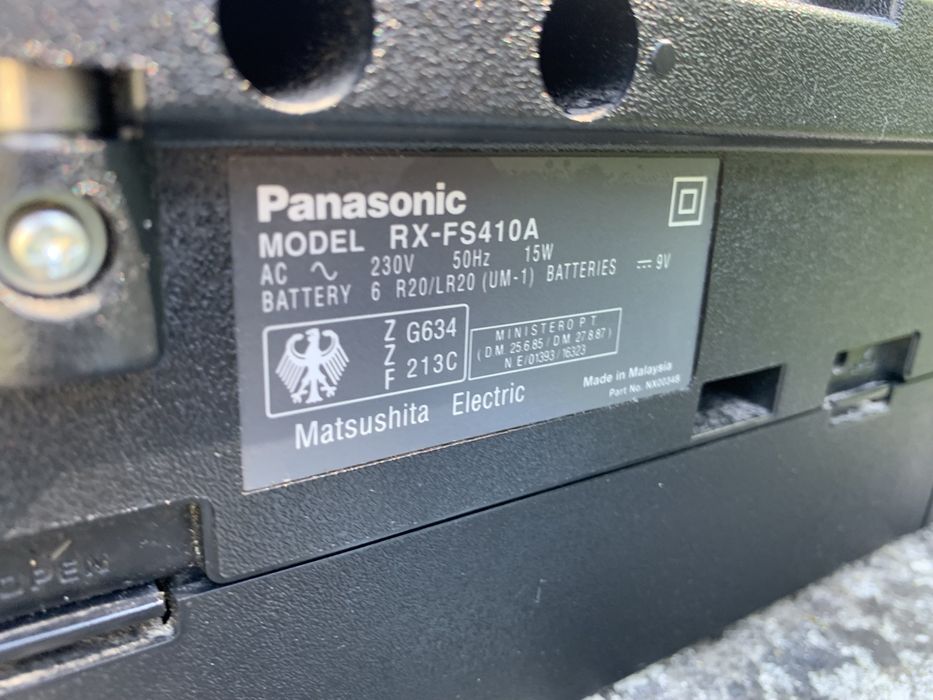магнітола (бумбокс) Panasonic RX-FS410