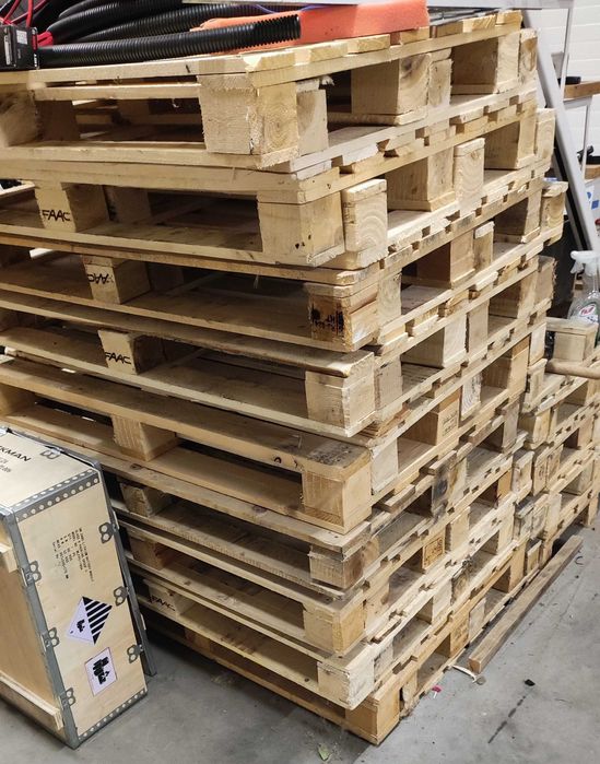 Palety 120x80 przemysłowe używane