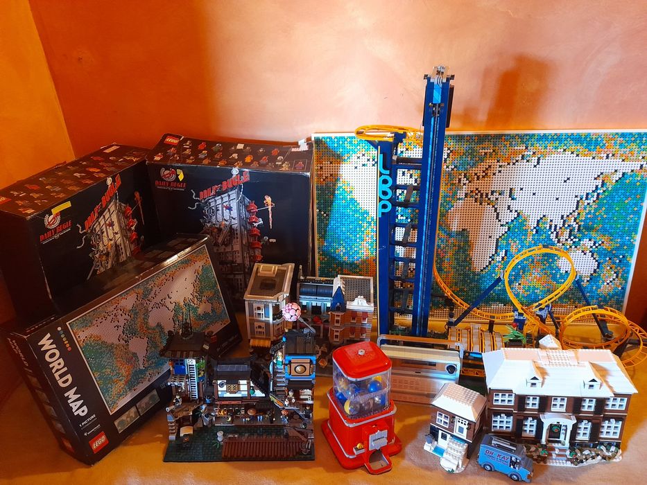 Lego Coleção Adulto/ muitos sets raros e descontinuados USADOS