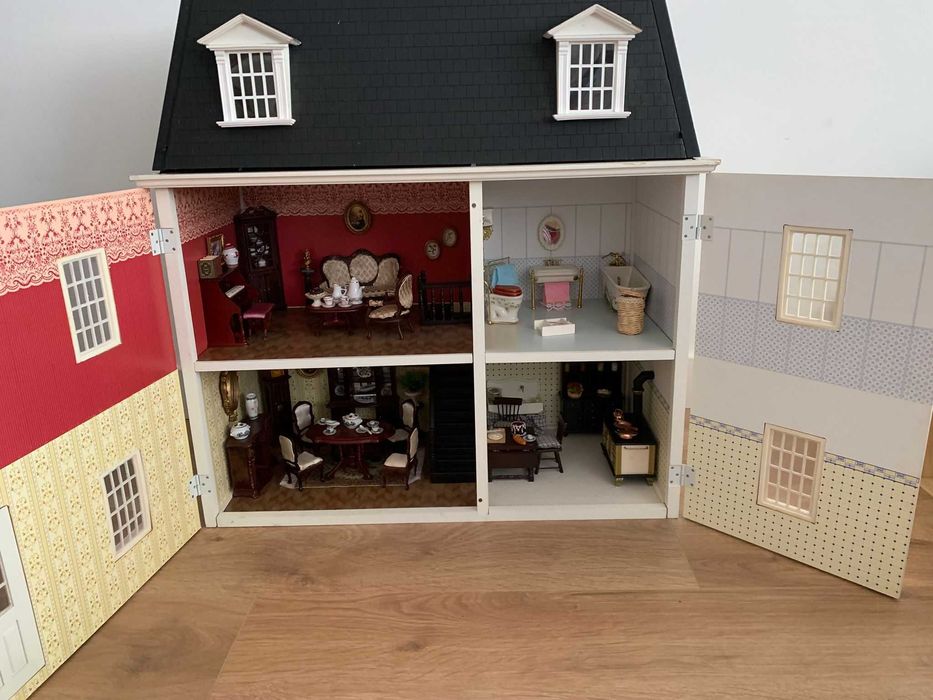 Casa de bonecas vitoriana - coleção correio da manhã